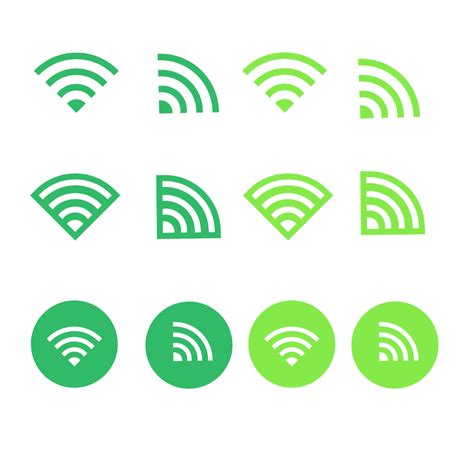 Green WiFi Vector Template - Edit Online & Download Example | Template.net