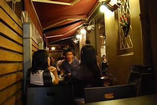 Outdoor dining area - Sydney Madang Restaurant | As a Melbou… | Flickr