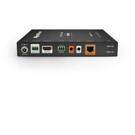 WyreStorm NHD-110-RX 1080p HD Low Bandwidth H.264/H.265 AV over IP Decoder - Conference Room AV