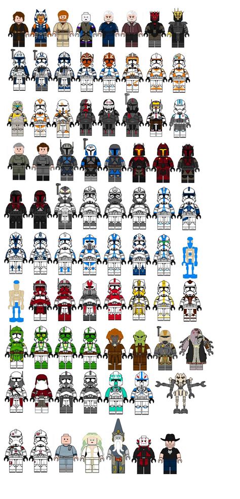 LEGO Star Wars The Clone Wars CMF : legostarwars