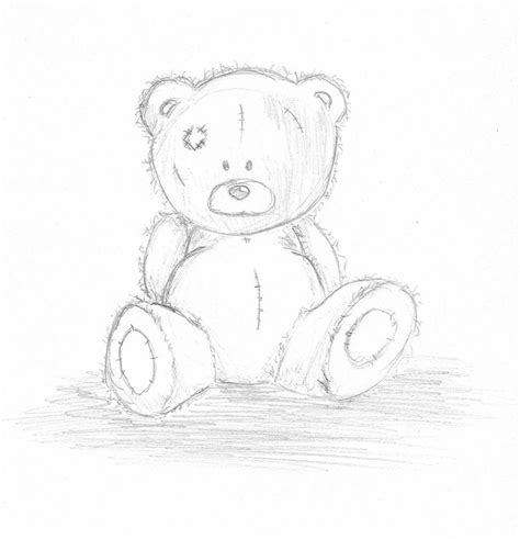 teddy Bear Sketch by mlynek111 on DeviantArt