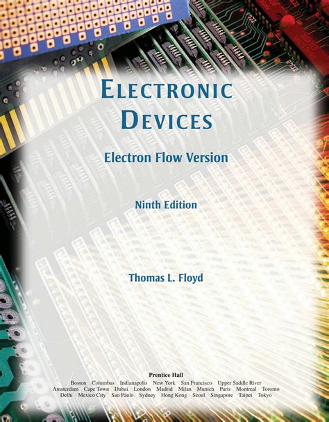 SOLUTION: Electronic devices 9th edition by floyd - Studypool