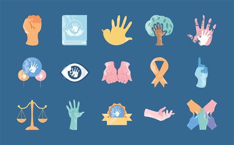 icons human rights awareness 4799750 Vector Art at Vecteezy