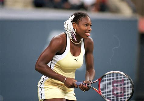 Serena Williams Competing at the US Open in 1999 | Old Photos of Serena ...