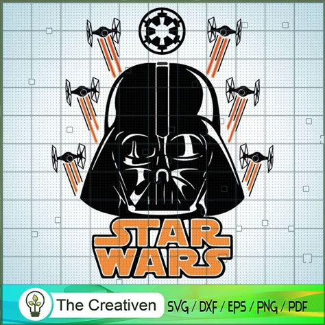 Darth Vader Star Wars SVG, Star Wars SVG, Darth Vader Dark Side SVG ...