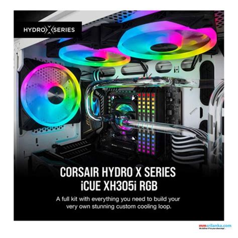 CORSAIR HYDRO X SERIES ICUE XH305I RGB CUSTOM COOLING KIT