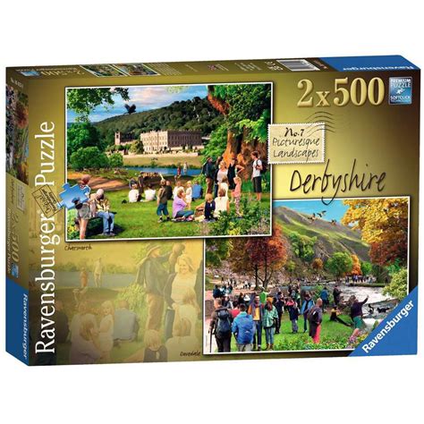 Ravensburger Picturesque Landscapes No.7 Derbyshire Set of Two 500 ...