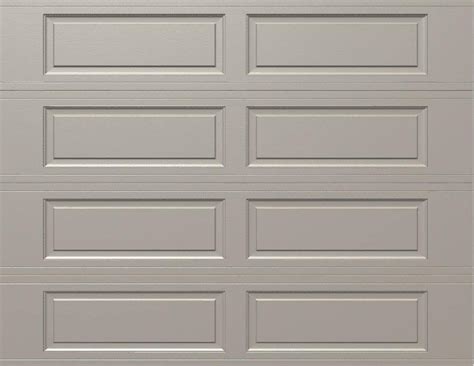 Wayne Dalton Classic Steel Model 9100 9 ft. x 7 ft. Taupe Ranch Panel Single Garage Door Lowes ...