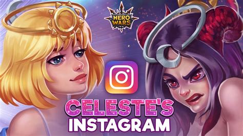 Celeste's Instagram | Hero Wars - YouTube