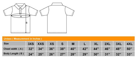 Size Chart — Sin Mue Mue Pte Ltd