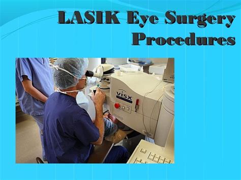 LASIK Eye Surgery Procedures