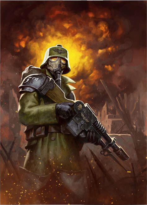 Death Korps Of Krieg - Art by Miklós Ligeti - 40K Gallery