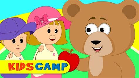 The Bear Went Over The Mountain | Nursery Rhymes | 60 Minutes Compilation from Kidscamp - YouTube