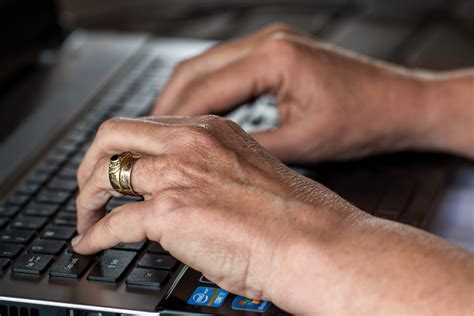 Hands Typing Free Stock Photo - Public Domain Pictures