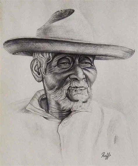 Mexican Farmer Drawing by Raffi Jacobian | Fine Art America