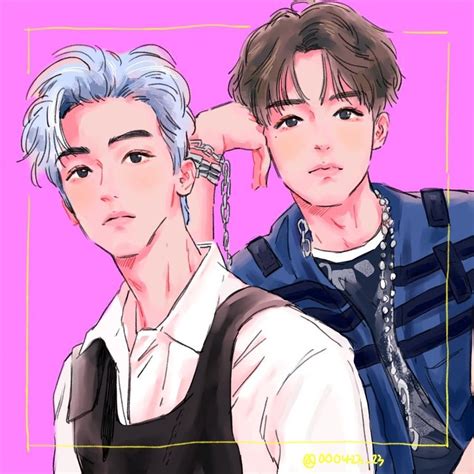 Jeno Nct, Na Jaemin, Kpop Fanart, Dream Art, Taeyong, Nct Dream, Fan Art, Manga, City