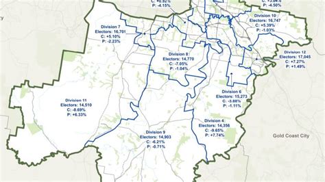 Logan City Council Boundary Map