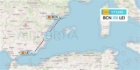 VY1340 Flight Status Vueling: Barcelona to Almeria (VLG1340)