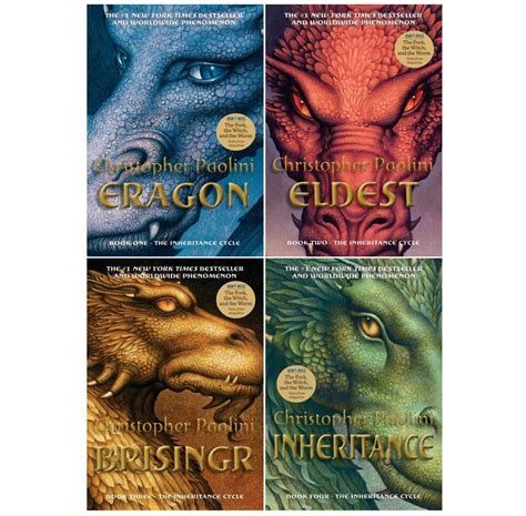 INHERITANCE CYCLE Young Adult Series by Christopher Paolini PAPERBACK ...