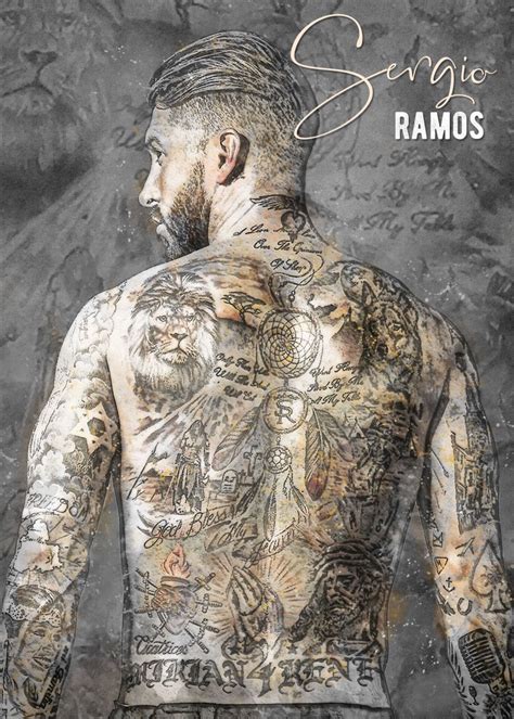 Sergio Ramos Tattoos