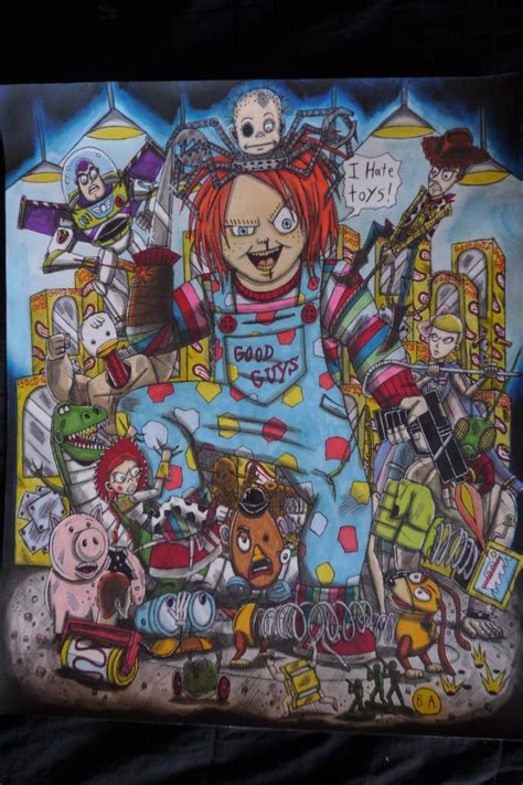 Chucky vs Toy Story artwork by DoctorGorefesto on DeviantArt