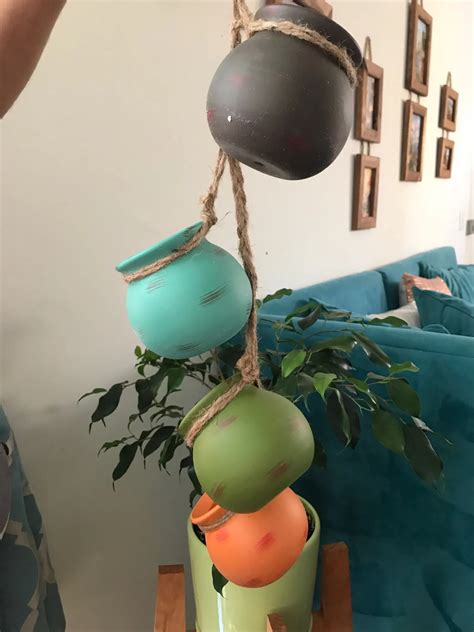 Colorful Hanging Succulent Pots 🌵 – Obsessed With Succulents