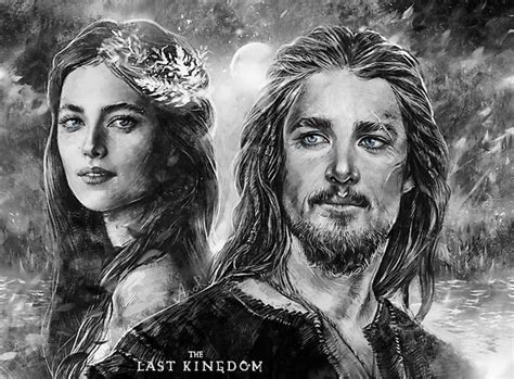 "Uhtred and Aethelflaed " Posters by JustAnor | Redbubble