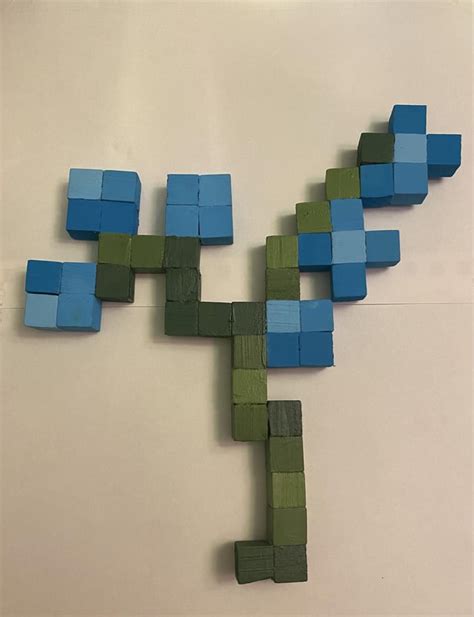 My friend made the old blue orchid, my favorite Minecraft flower : r/Minecraft