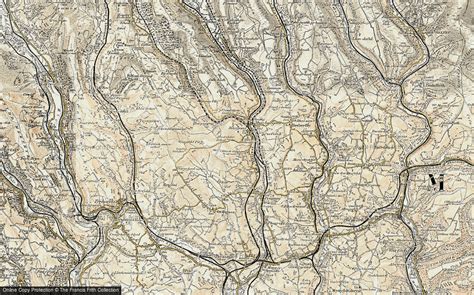 Historic Ordnance Survey Map of Bargoed, 1899-1900