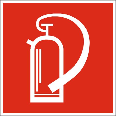 Fire-extinguisher,hand-held extinguisher,fire drencher,red,sign - free ...