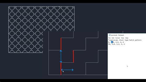 How to make custom hatch pattern in AutoCAD with Superhatch and pattern file - Dezign Ark