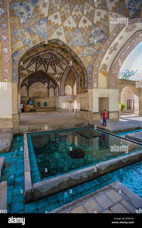 Iran, Kashan City, Fin Garden, UNESCO, W.H Stock Photo - Alamy