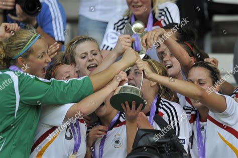 Players German Women Soccer Team Celebrate Editorial Stock Photo ...