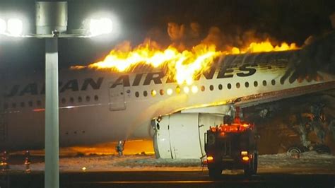 Japan plane fire latest: Hundreds survive plane collision inferno; pilot's message to base after ...