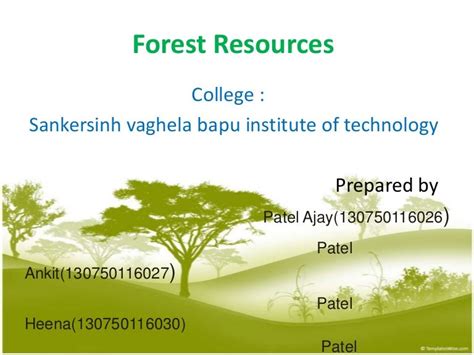 Forest resources