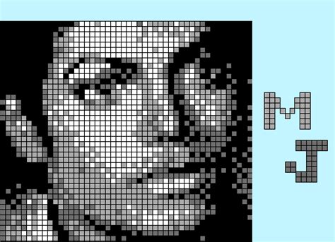 Michael Jackson. Pixel Art. - Desenho de matheus1569 - Gartic
