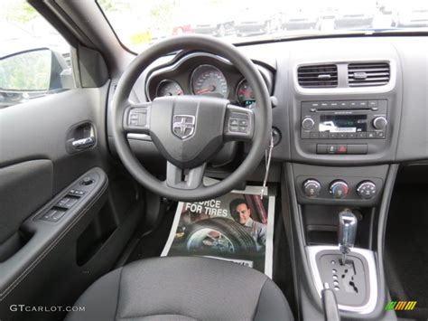 2013 Dodge Avenger SE V6 Black Dashboard Photo #70958755 | GTCarLot.com