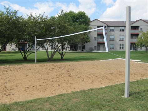 Sand volleyball court Sand Volleyball Court, Eagle Project, Youth Camp, Apartment Communities ...