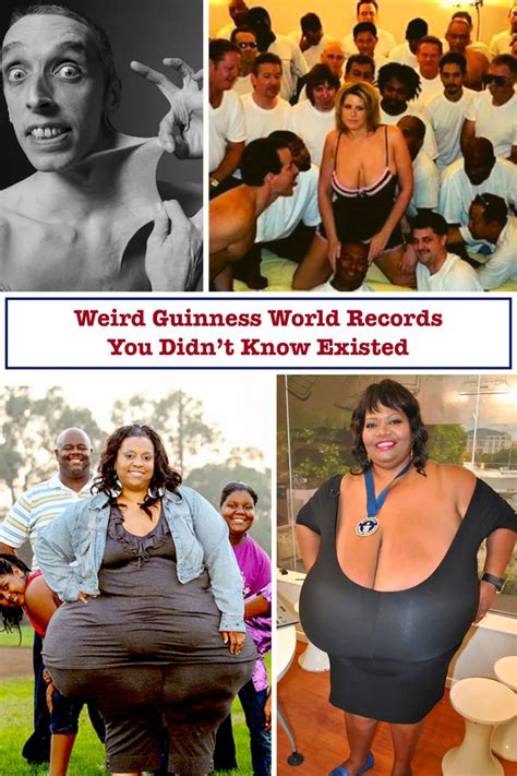 40 Weird Guinness World Records We Didn’t Know Existed in 2023 | World records, Guinness world ...