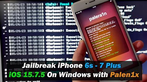 Jailbreak iPhone 6s, 6s Plus - iPhone 7, 7 Plus | iOS 15.7.6 On Windows ...