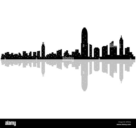 hong kong skyline Stock Photo - Alamy