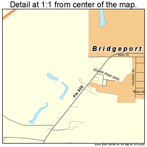 Bridgeport Texas Map