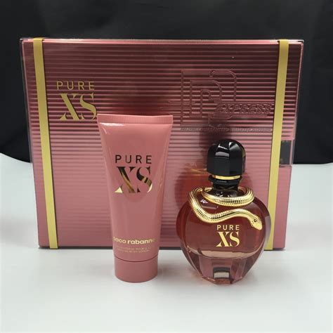 Paco Rabanne Pure Xs Gift Set 80ml Eau De Parfum Spray + Body Lotion