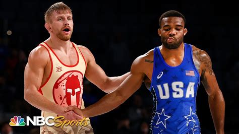 Kyle Dake SHOCKS Jordan Burroughs at Olympic wrestling trials | NBC ...