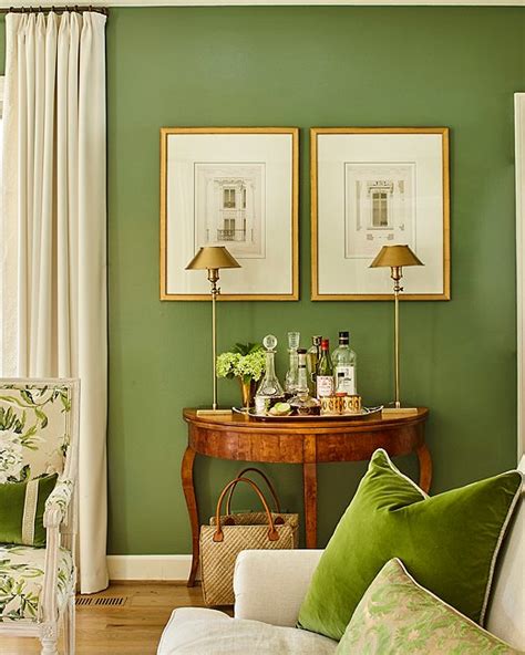 Living Room Green, Green Rooms, Living Room Decor, Green Room Colors ...