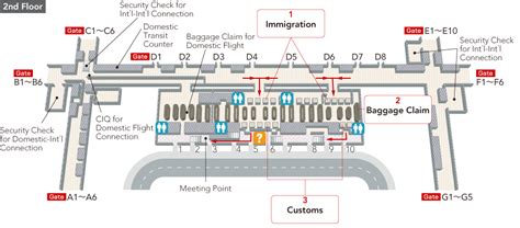 BANGKOK (SUVARNABHUMI) INTERNATIONAL AIRPORT/Terminal Map (Airport ...