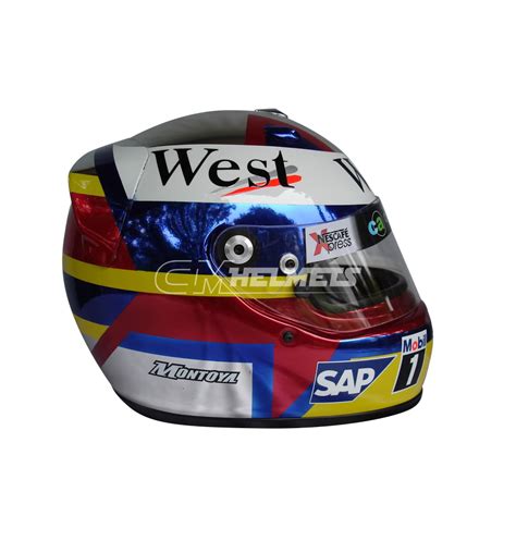 JUAN PABLO MONTOYA 2005 F1 REPLICA HELMET FULL SIZE - CM Helmets