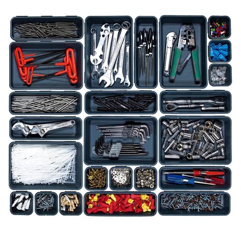 Buy ONREVA Tool Box Organizer Tray Dividers, Toolbox Storage Trays ...