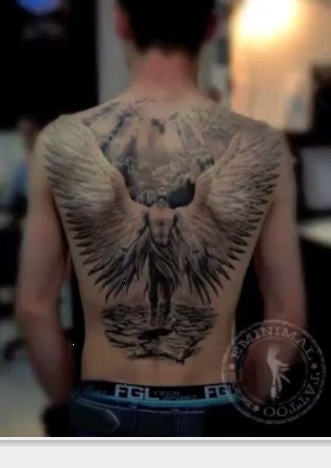 angel tattoos pictures | Angel back tattoo, Tattoos, Picture tattoos