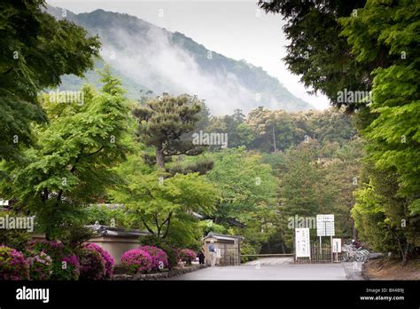 Japanese garden in Kyoto, Japan Stock Photo - Alamy